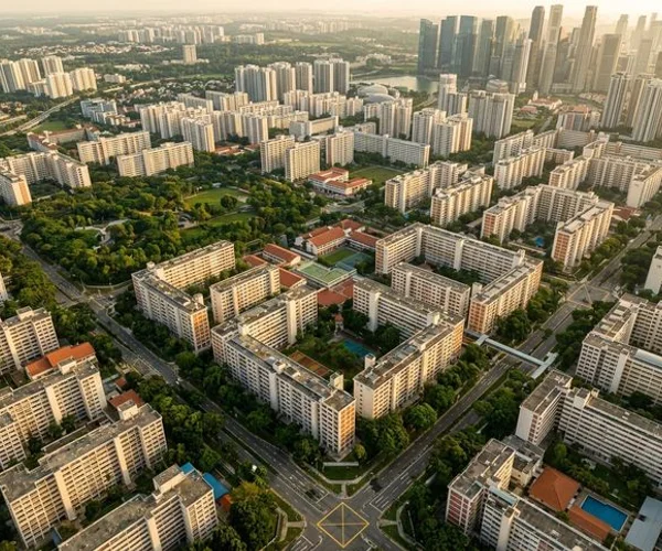 Mitsubishi Starmex multi-split system in Singapore HDB