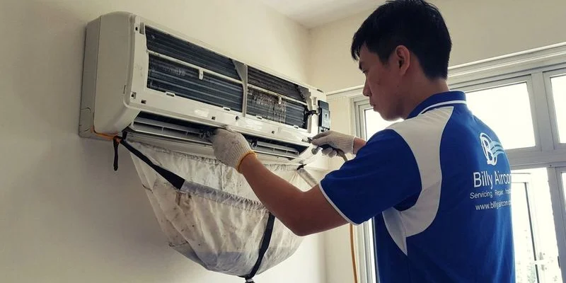 Decision guide showing when to choose chemical wash versus chemical overhaul